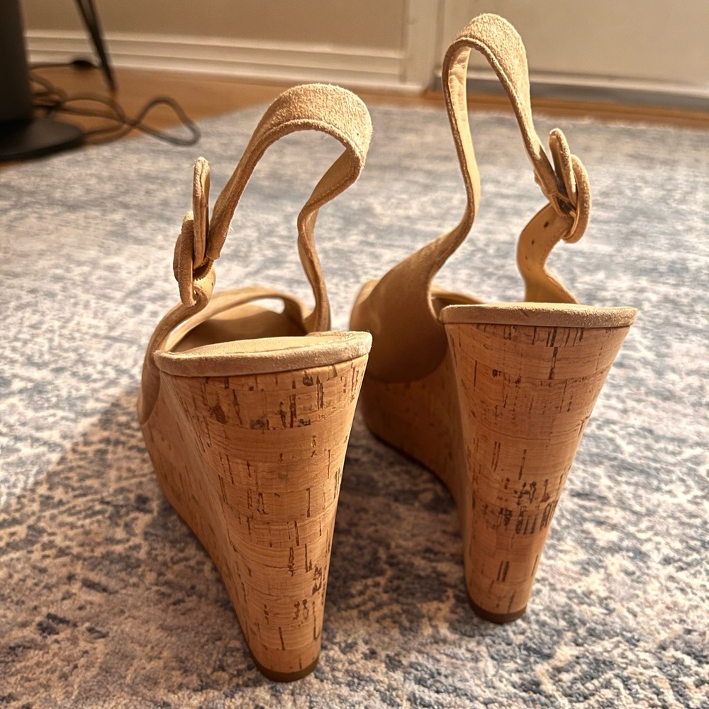 Veronica Beard Dali wedge sandals - Picture 10 of 12